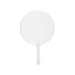Sublimation PET Hand Fans Double-Sided Printable Blank Handheld Fans DIY Craft Fan for Home,Promotions, Advertising