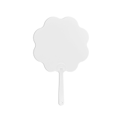 Sublimation PET Hand Fans Double-Sided Printable Blank Handheld Fans DIY Craft Fan for Home,Promotions, Advertising