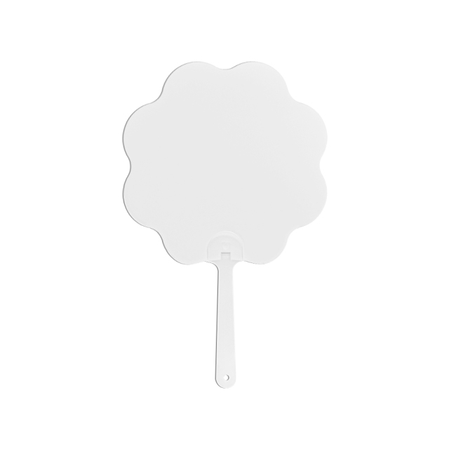 Sublimation PET Hand Fans Double-Sided Printable Blank Handheld Fans DIY Craft Fan for Home,Promotions, Advertising