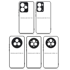 Sublimation Phone Cases for Realme 13 Pro 5G,Realme14 Pro 5G,14 Pro+ 5G,Realme P3 Pro 5G Heat Transfer 2D TPU Phone Back Cover With Aluminum Sheet For DIY Customization.