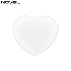 Sublimation Blank Glass Crystal Fridge Magnets-Round/Square/Rectangle/Heart Custom Heat Transfer Crystal Glass Fridge Magnet