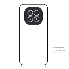 New arrival!!! For Oppo A3X 5G,Oppo A3 Pro 5G Sublimation 2D TPU Case Cover With Aluminum Insert