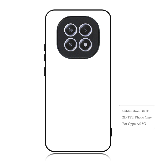 New arrival!!! For Oppo A3X 5G,Oppo A3 Pro 5G Sublimation 2D TPU Case Cover With Aluminum Insert