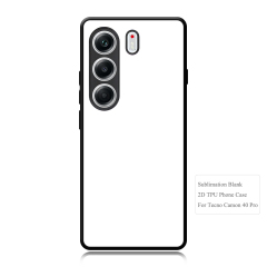 For Tecno Spark 30,Spark 20 Pro,Spark 20 Pro+.Tecno Spark 30C Sublimation 2D TPU Phone Case Cover With Aluminum Insert