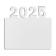 Sublimation 17 Styles MDF Grad 2025 Photo Frame/Keyring Crafts Sublimation Blanks Photo Frame for Graduation Series Custom MDF Keychain Frame