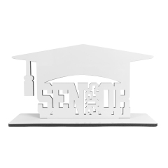 Sublimation 17 Styles MDF Grad 2025 Photo Frame/Keyring Crafts Sublimation Blanks Photo Frame for Graduation Series Custom MDF Keychain Frame