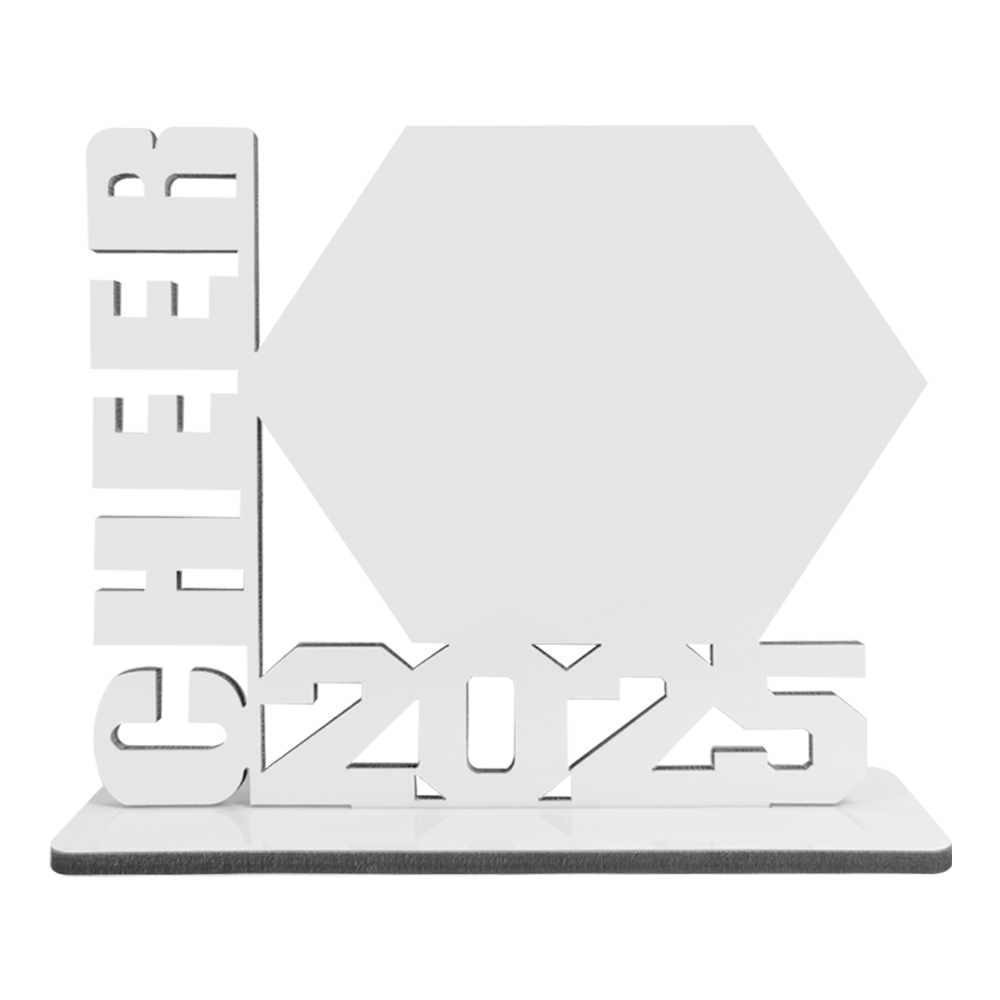 Sublimation 17 Styles MDF Grad 2025 Photo Frame/Keyring Crafts Sublimation Blanks Photo Frame for Graduation Series Custom MDF Keychain Frame