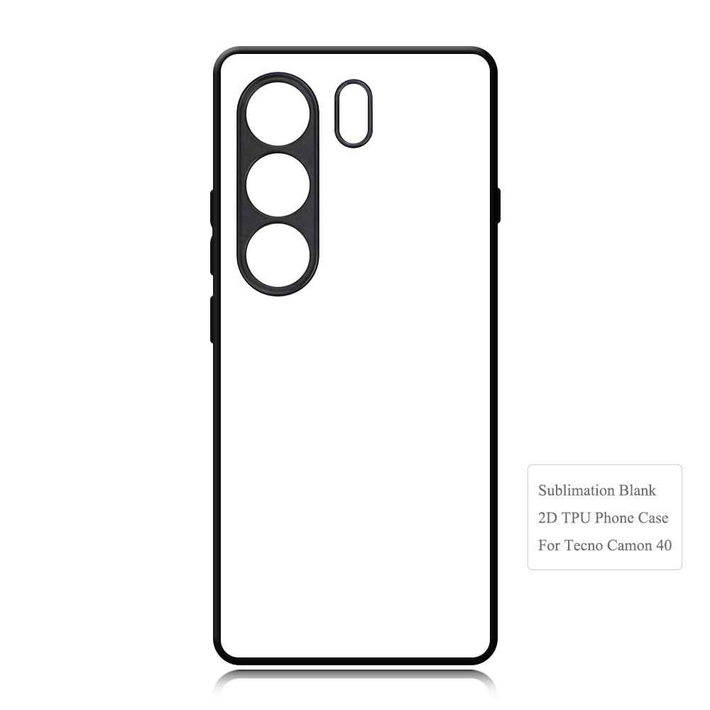 For Tecno Spark 30,Tecno Spark 30 5G,Spark 20 Pro+,Tecno Camon 30,Tecno Camon 40 Sublimation 2D TPU Phone Case Cover With Aluminum Insert