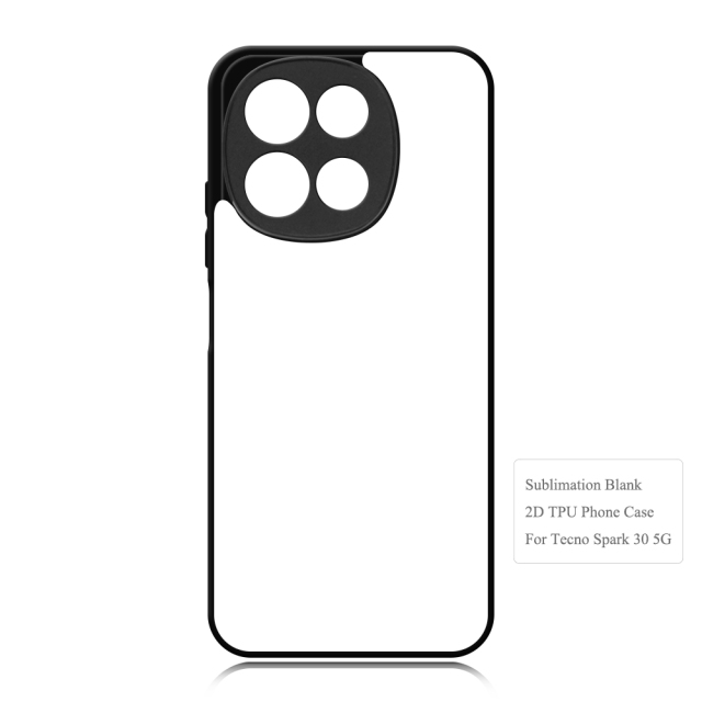 For Tecno Spark 30,Tecno Spark 30 5G,Spark 20 Pro+,Tecno Camon 30,Tecno Camon 40 Sublimation 2D TPU Phone Case Cover With Aluminum Insert