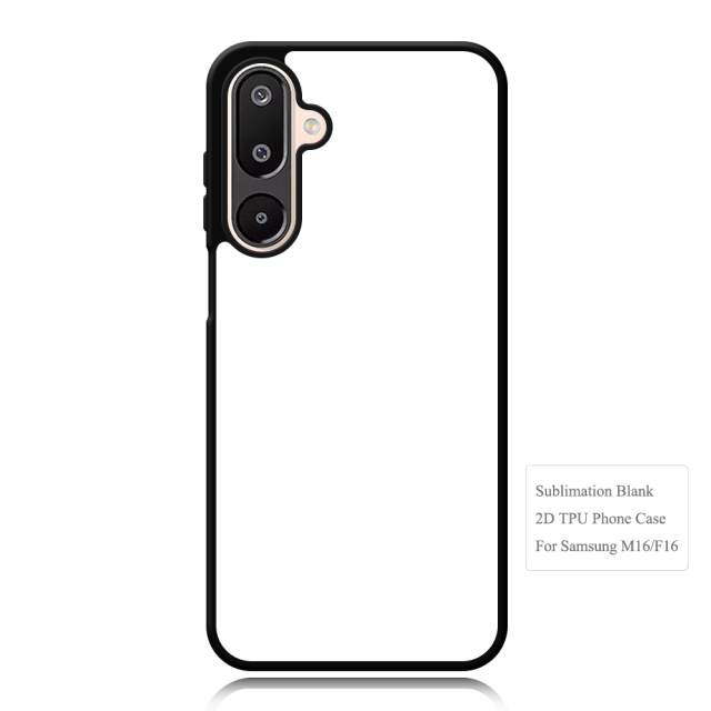 For Samsung M14 5G/ M54 5G Sublimation Blank 2D TPU Rubber Phone Case for DIY Printing