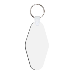 Sublimation MDF Double Sided Print Keyring DIY Personalized MDF Keychains for Branding & Events