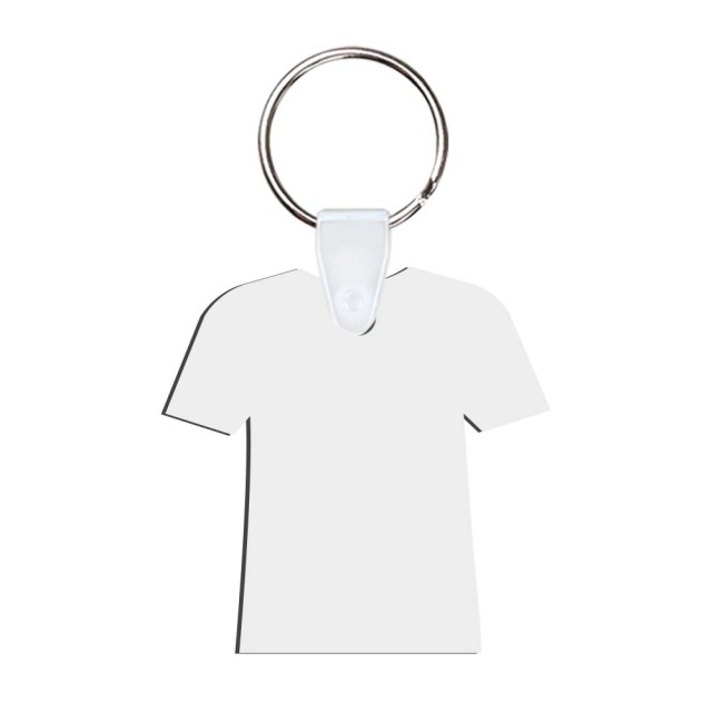 Sublimation MDF Double Sided Print Keyring DIY Personalized MDF Keychains for Branding & Events