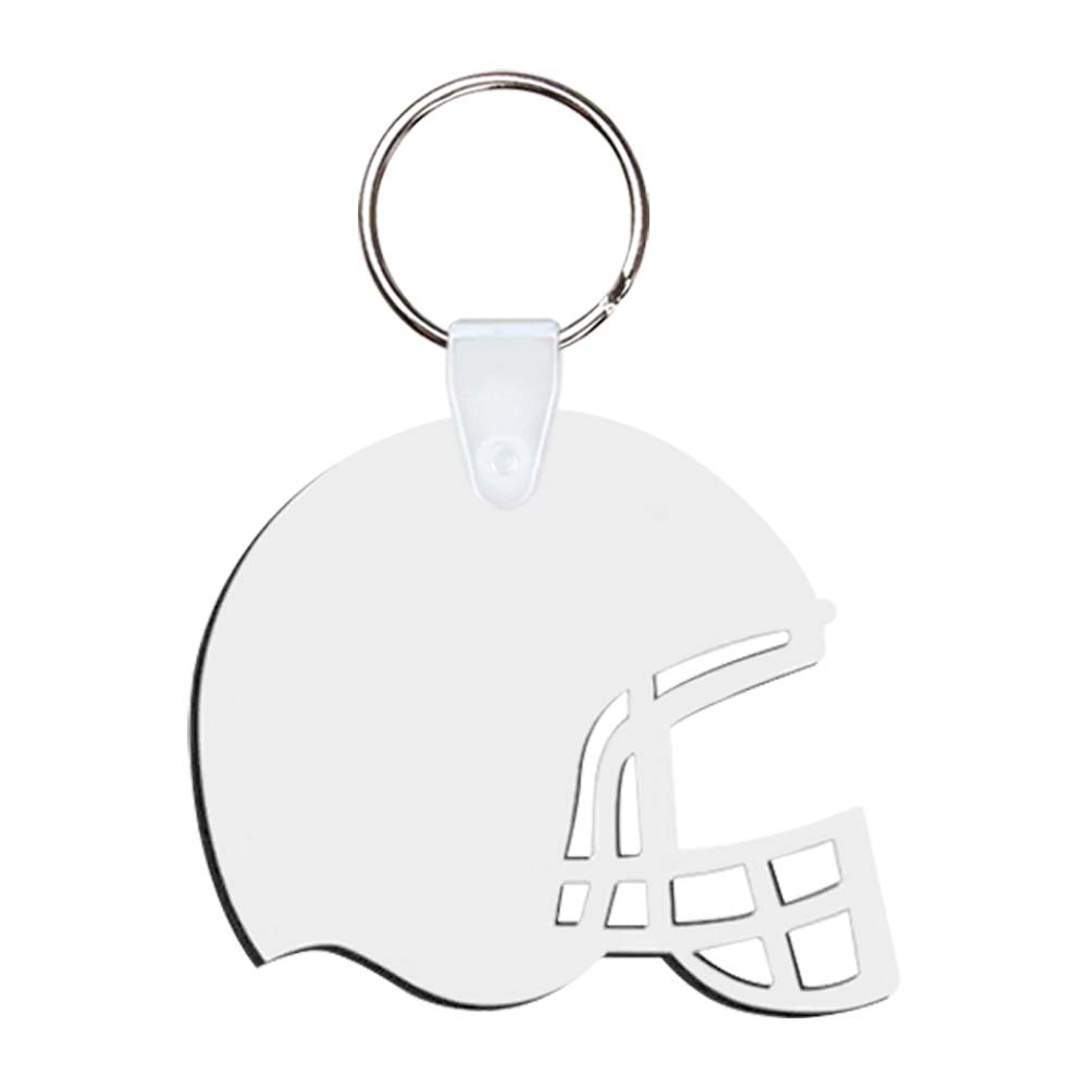 Sublimation MDF Double Sided Print Keyring DIY Personalized MDF Keychains for Branding & Events Diamond, bottle, helmet, T-shirt Shape