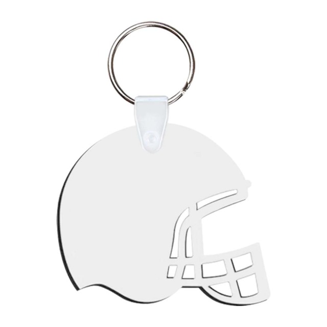 Sublimation MDF Double Sided Print Keyring DIY Personalized MDF Keychains for Branding & Events Diamond, bottle, helmet, T-shirt Shape