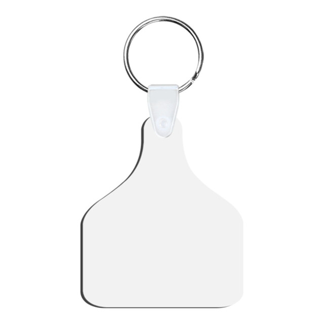Sublimation MDF Double Sided Print Keyring DIY Personalized MDF Keychains for Branding & Events