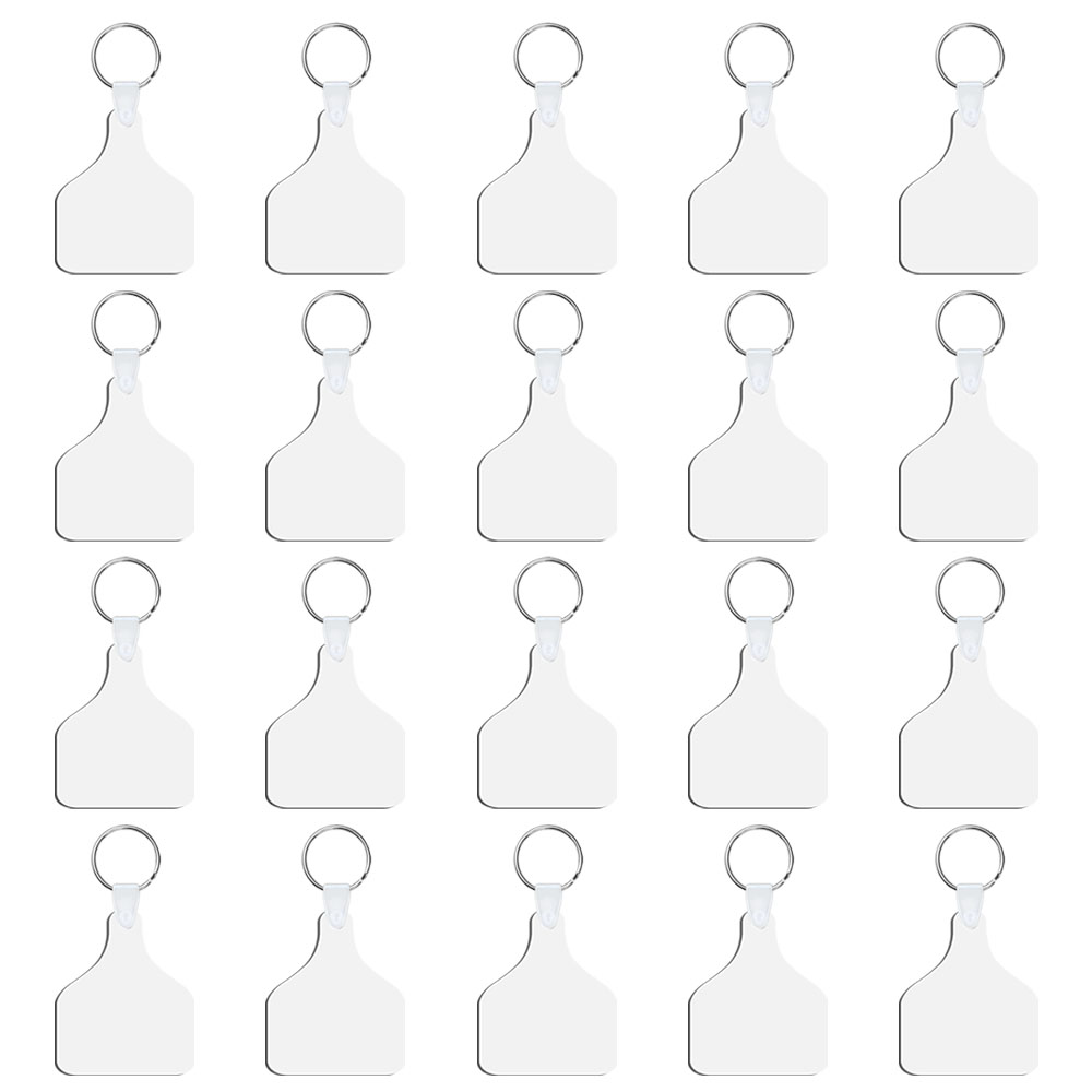 Sublimation MDF Double Sided Print Keyring DIY Personalized MDF Keychains for Branding & Events Diamond, bottle, helmet, T-shirt Shape