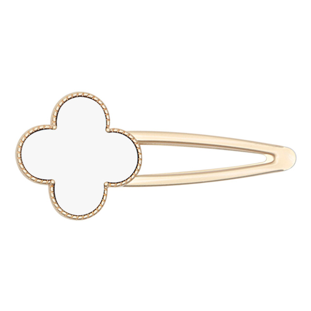 Sublimation Blank Metal Hairpin DIY Custom Design Printable Hair accessories Heat Transfer Small Gift with Multiple Shapes