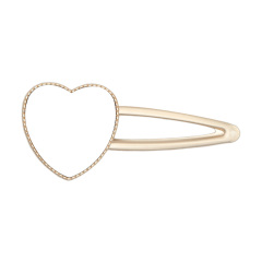 Sublimation Blank Metal Hairpin DIY Custom Design Printable Hair accessories Heat Transfer Small Gift with Multiple Shapes