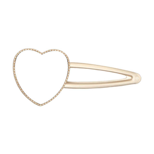 Sublimation Blank Metal Hairpin DIY Custom Design Printable Hair accessories Heat Transfer Small Gift with Multiple Shapes