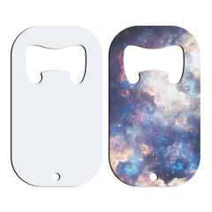 Sublimation Blank Metal Bottle Openers DIY Custom Design Double-Sided Printable Bottle Opener Heat Transfer for Party, Events with Multiple Shapes