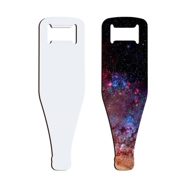 Sublimation Blank Metal Bottle Openers DIY Custom Design Double-Sided Printable Bottle Opener Heat Transfer for Party, Events with Multiple Shapes
