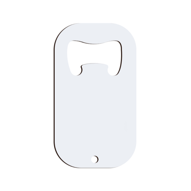 Sublimation Blank Metal Bottle Openers DIY Custom Design Double-Sided Printable Bottle Opener Heat Transfer for Party, Events with Multiple Shapes