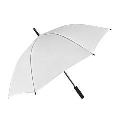 Sublimation Blank Umbrella White DIY Custom Design Printable Advertisement Brand Umbrella Heat Transfer Umbrella for Rain