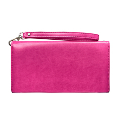 Sublimation PU Leather Women's Wallet Heat Transfer DIY Personalized Single-Sided Printing Portable Wallet with Removable Wrist Strap