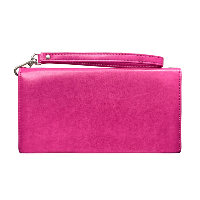 Sublimation PU Leather Women's Wallet Heat Transfer DIY Personalized Single-Sided Printing Portable Wallet with Removable Wrist Strap