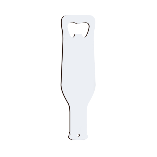 Sublimation Blank Metal Bottle Openers DIY Custom Design Double-Sided Printable Bottle Opener Heat Transfer for Party, Events with Multiple Shapes