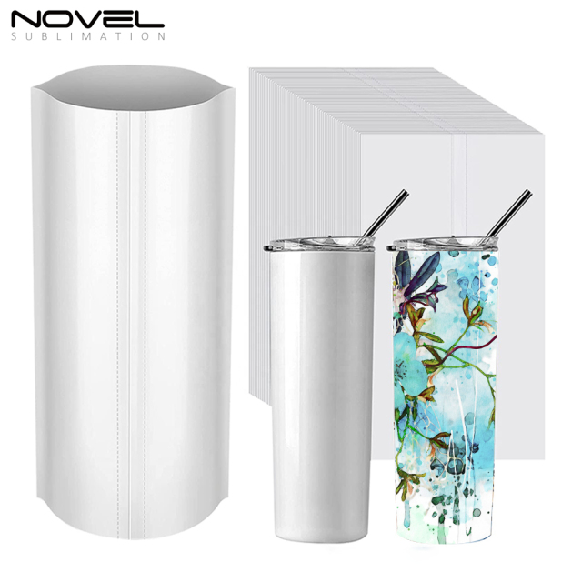 Heat Press Shrink Wrap Tube for Mugs, Tumblers,Blanks, Shrink Wrap Bands Sublimation Shrink Wrap Film Sublimation Accessories