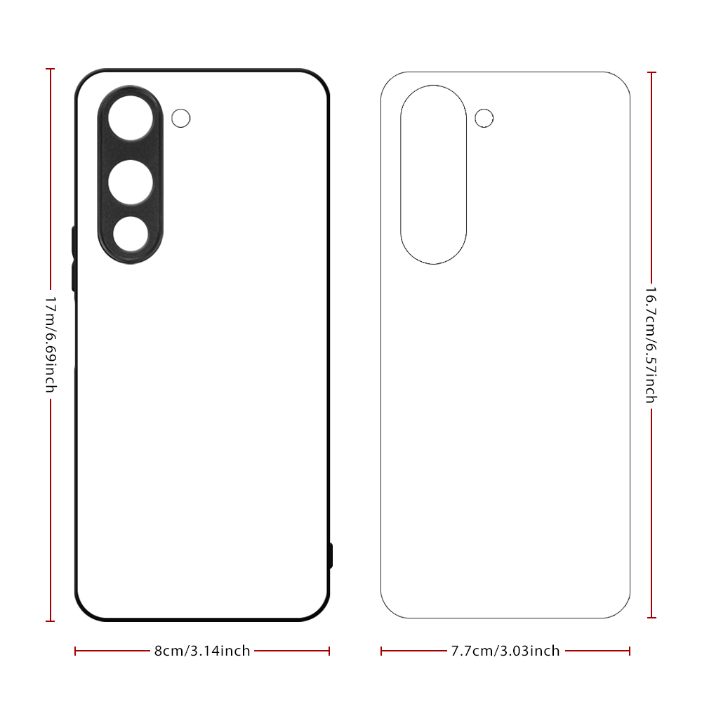 New Arrival Sublimation 2D TPU Phone Case for Vivo Y04 4G Personalized Phone Cover with Aluminum Insert