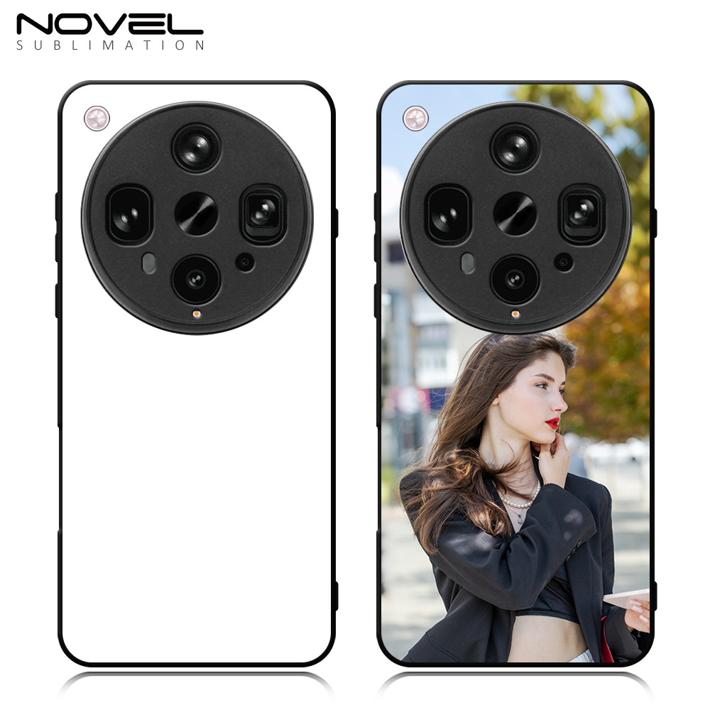 Sublimation Phone Case for Oppo Find X8S 5G, Find X8 Ultra 5G Sublimation Blank 2D TPU Phone Case With Aluminum Insert