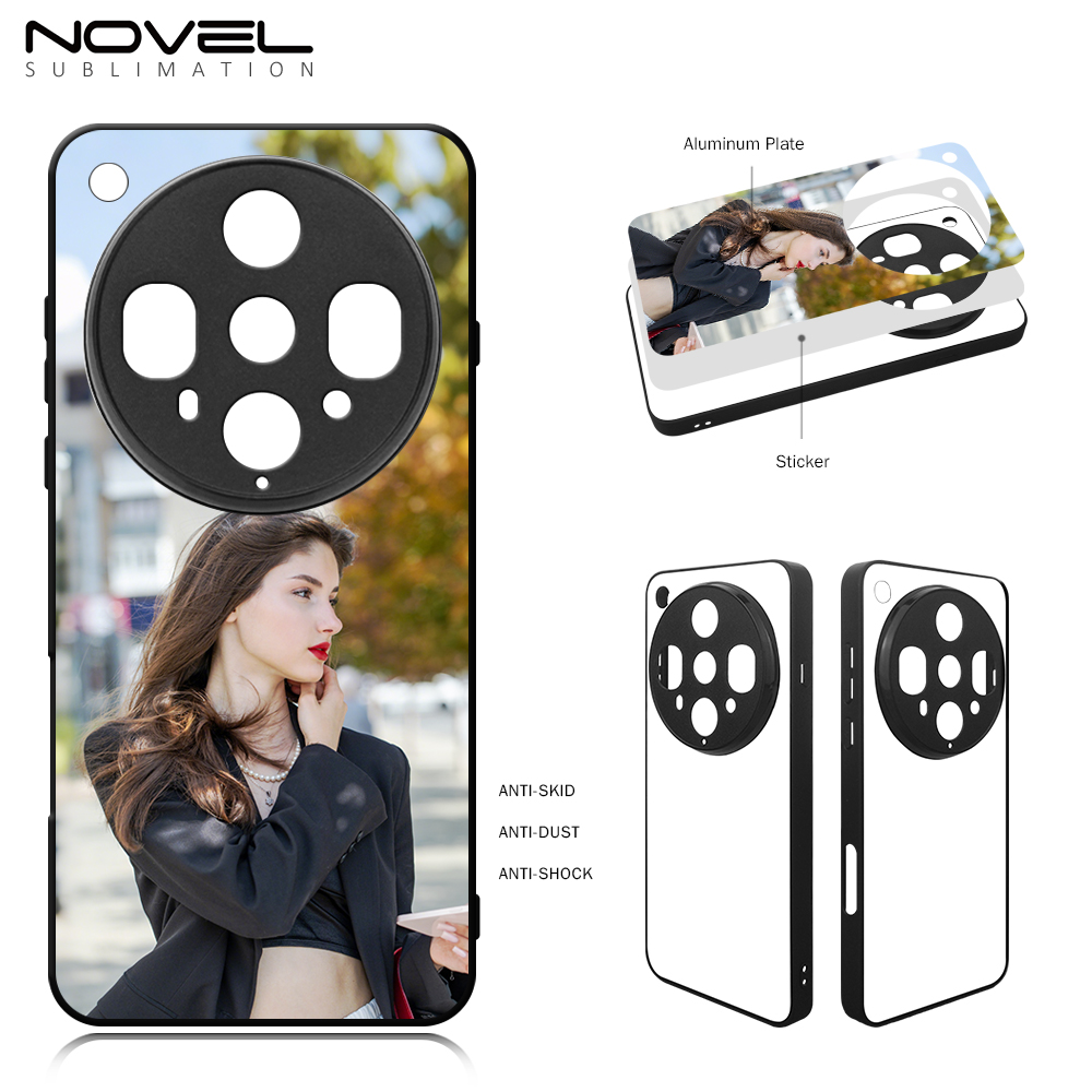 Sublimation Phone Case for Oppo Find X8S 5G, Find X8 Ultra 5G Sublimation Blank 2D TPU Phone Case With Aluminum Insert