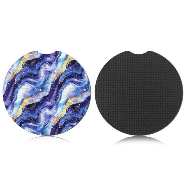 Sublimation Coasters DIY Heat Press Neoprene Cup Pad Blank Coaster Dye Car Coasters High-quality Car Accessory for Drinks