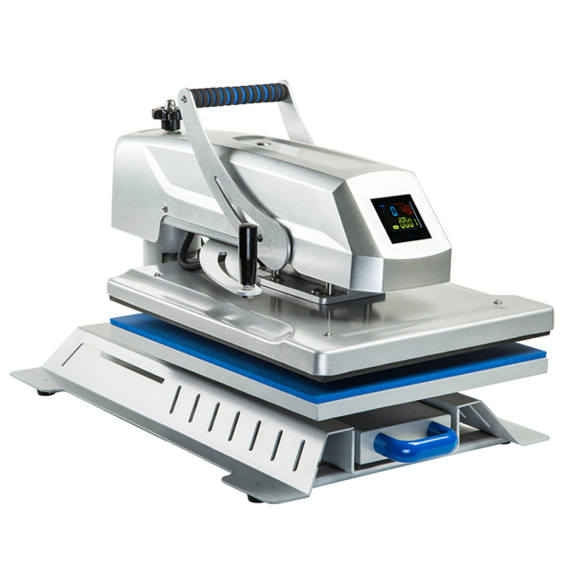 Digital Heat Press Machine Push-pull Rotatable Head Sublimation Machine Multifunctional for Printing T-shirt, Mouse Pad DHP-1804