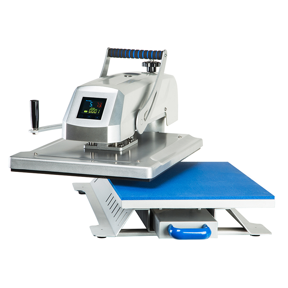 Digital Heat Press Machine Push-pull Rotatable Head Sublimation Machine Multifunctional for Printing T-shirt, Mouse Pad DHP-1804
