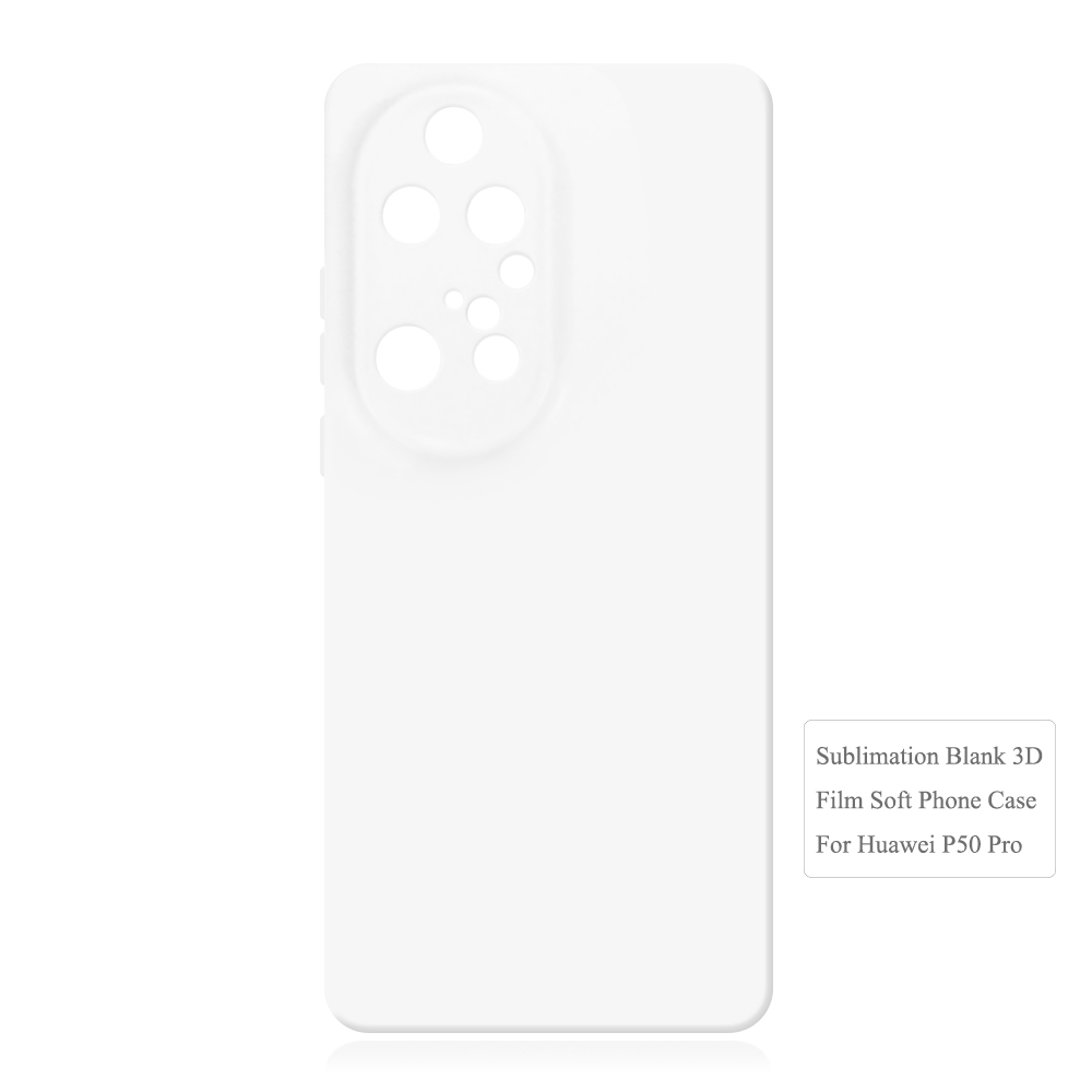 Sublimation 3D Film TPU Phone Case For Huawei P Series Sublimation 3D Soft Phone Case 3D Silicone Phone Cover