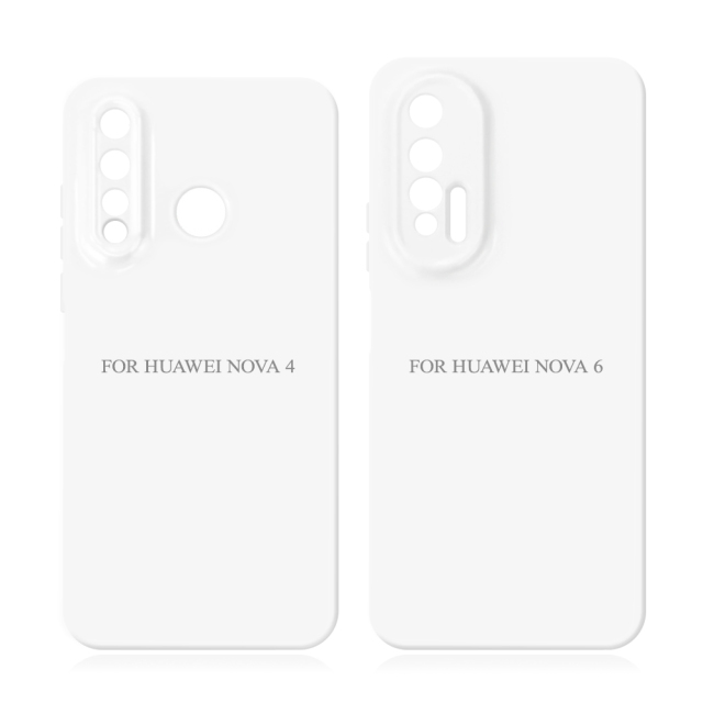 Sublimation 3D Film TPU Phone Case For Huawei Nova Series Sublimation 3D Soft Phone Case 3D Heat Transfer Silicone Phone Cover