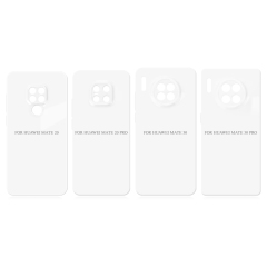 Sublimation 3D Film Hard Phone Case Heat Press Plastic Customizable Phone Cover For Huawei Mate 20, Mate 30 Full Cover Mobile Phone Case