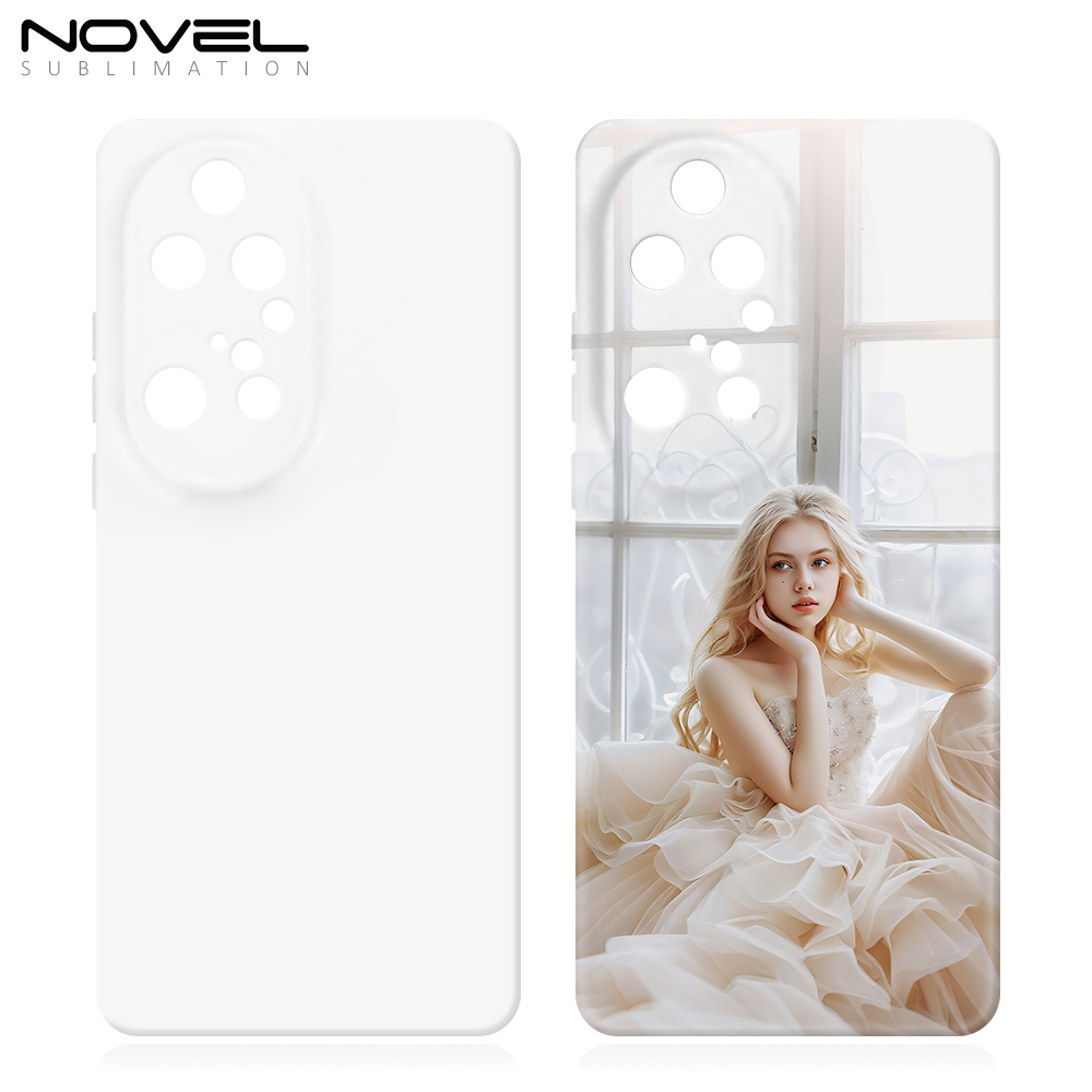 Sublimation 3D Film TPU Phone Case For Huawei P Series Sublimation 3D Soft Phone Case 3D Silicone Phone Cover