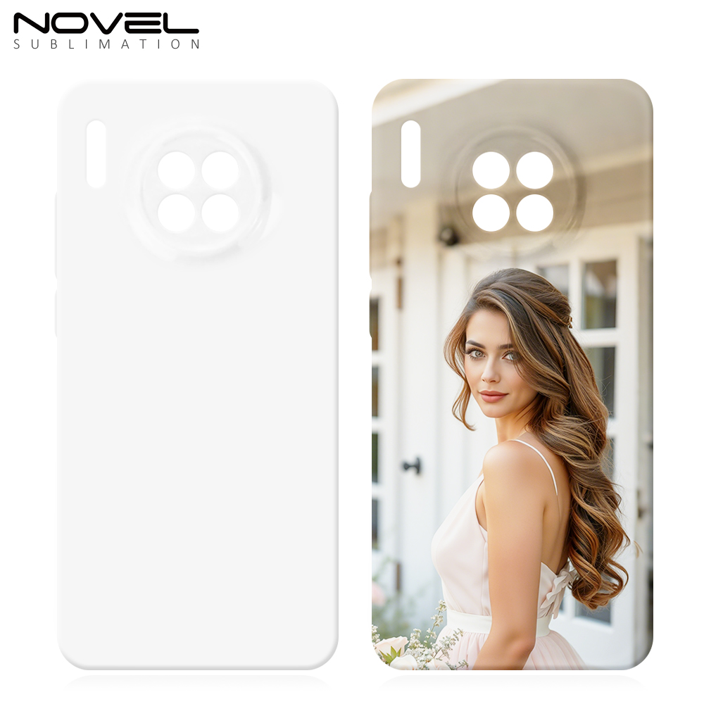 Sublimation 3D Film Hard Phone Case Heat Press Plastic Customizable Phone Cover For Huawei Mate 20, Mate 30 Full Cover Mobile Phone Case