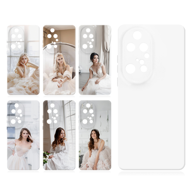 Sublimation 3D Film TPU Phone Case For Huawei P Series Sublimation 3D Soft Phone Case 3D Silicone Phone Cover