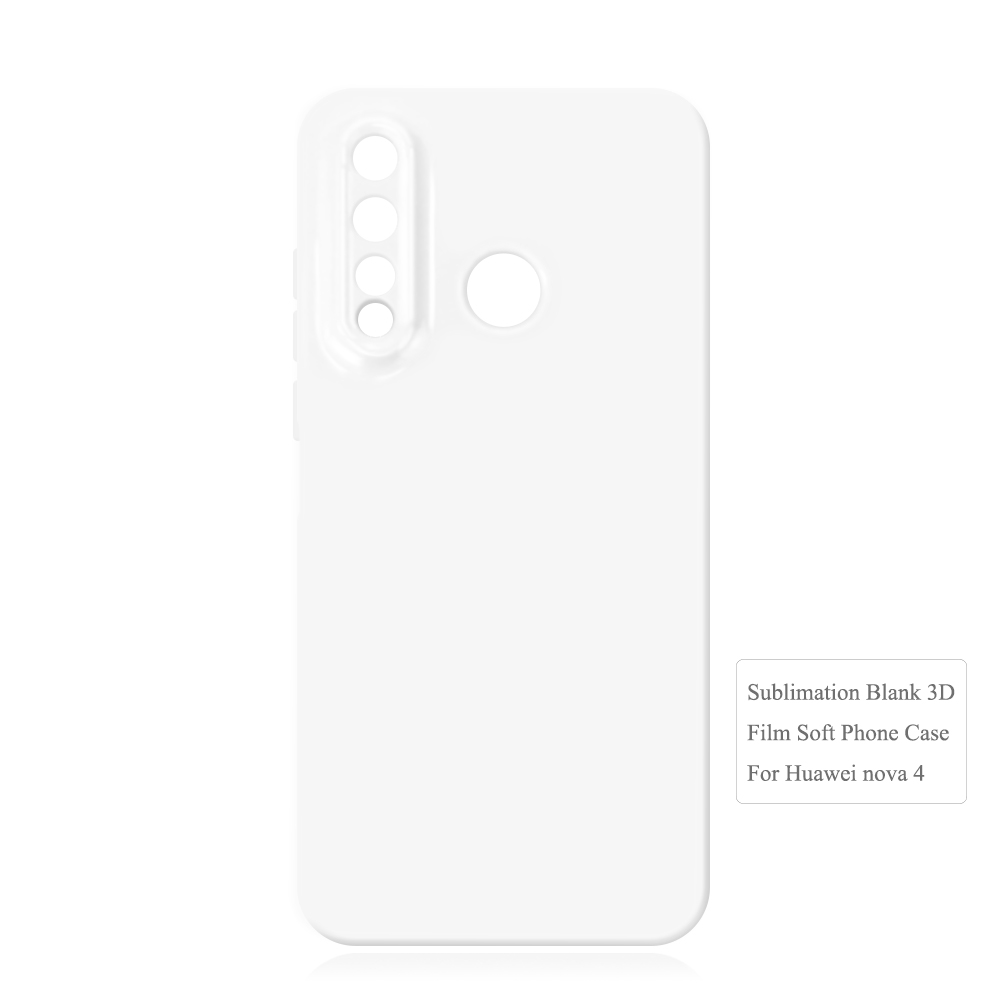 Sublimation 3D Film TPU Phone Case For Huawei Nova Series Sublimation 3D Soft Phone Case 3D Heat Transfer Silicone Phone Cover