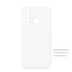 Sublimation 3D Film TPU Phone Case For Huawei Nova Series Sublimation 3D Soft Phone Case 3D Heat Transfer Silicone Phone Cover