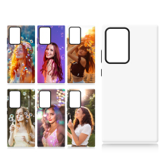 Sublimation 3D 2in1 Film Phone Case Customized DIY Cell Phone Cover for Samsung Note 20 Ultra