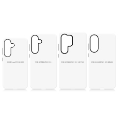 New Arrival 3D 2in1 Film Case Sublimation Cover Customized DIY Cell Phone Case for Samsung S25,S25 Plus,S25 Ulrta, S25 Edge