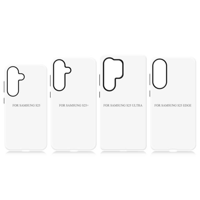 New Arrival 3D 2in1 Film Case Sublimation Cover Customized DIY Cell Phone Case for Samsung S25,S25 Plus,S25 Ulrta, S25 Edge