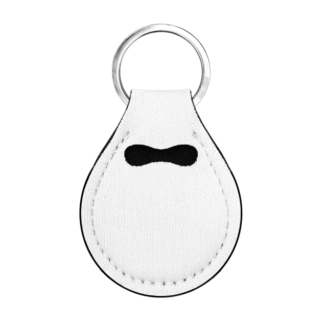 Sublimation Blank Neoprene Coin Bag Keychain Custom Design Heat Press Coin Case Keyring