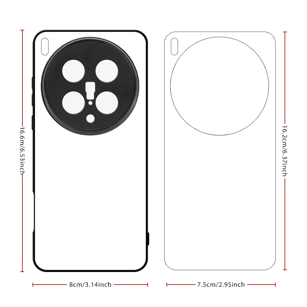 Smooth Side!!! Sublimation 2D TPU Phone Case for Vivo X Series X200 Ultra 5G Silicone Cover with Aluminum Sheet for Printing